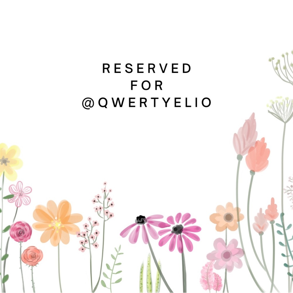 Reserved✨